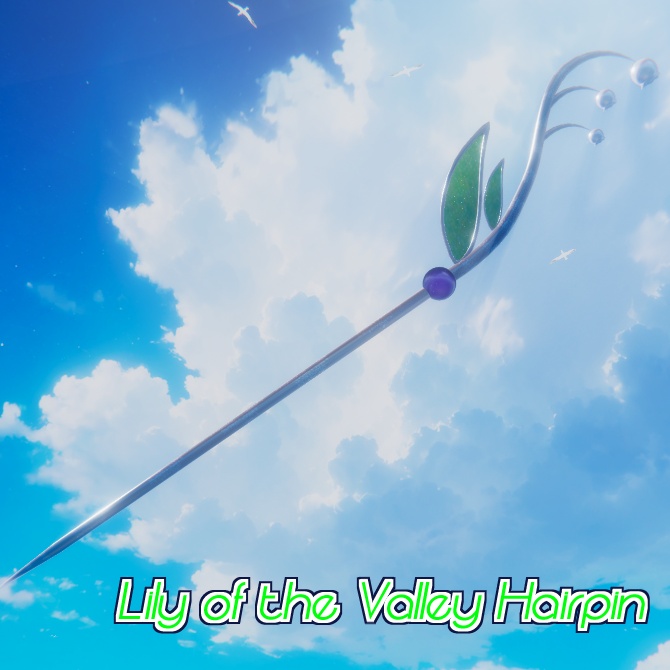 スズランの簪 ~Lily of the Valley Hairpin~