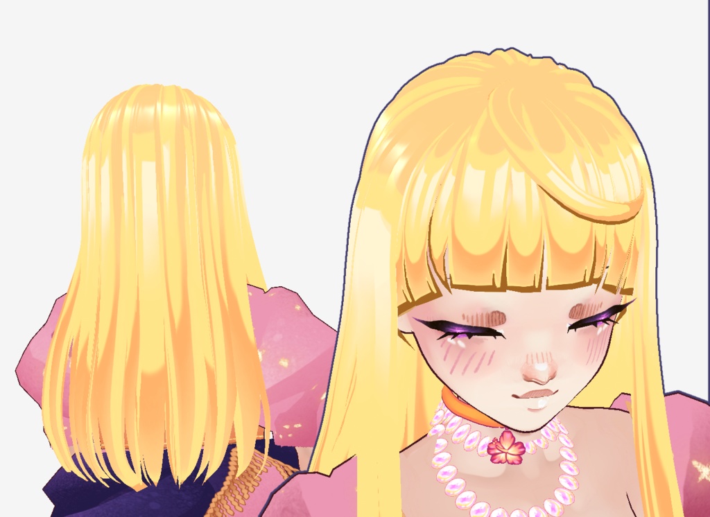 【VRoid】Hair Texture 髪のテクスチャ