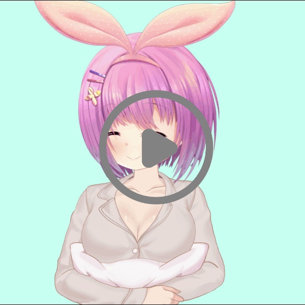 【VTuber向け Live2Dアイテム】パジャマ / Pajama|RGB 色|アニメーション付き|VTS対応