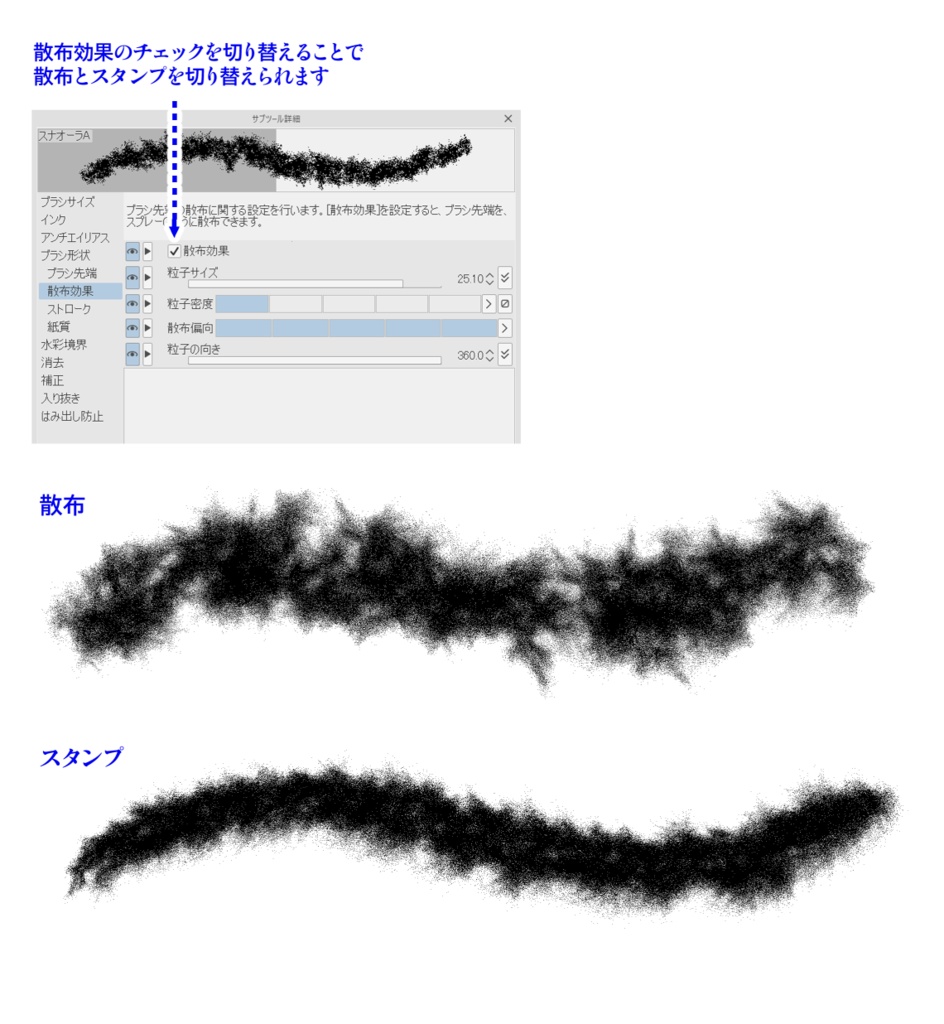 自然系ブラシ集