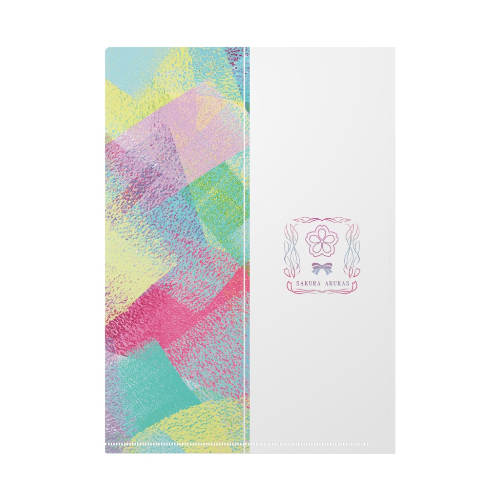 感情おみゃクリアファイルA4(白)