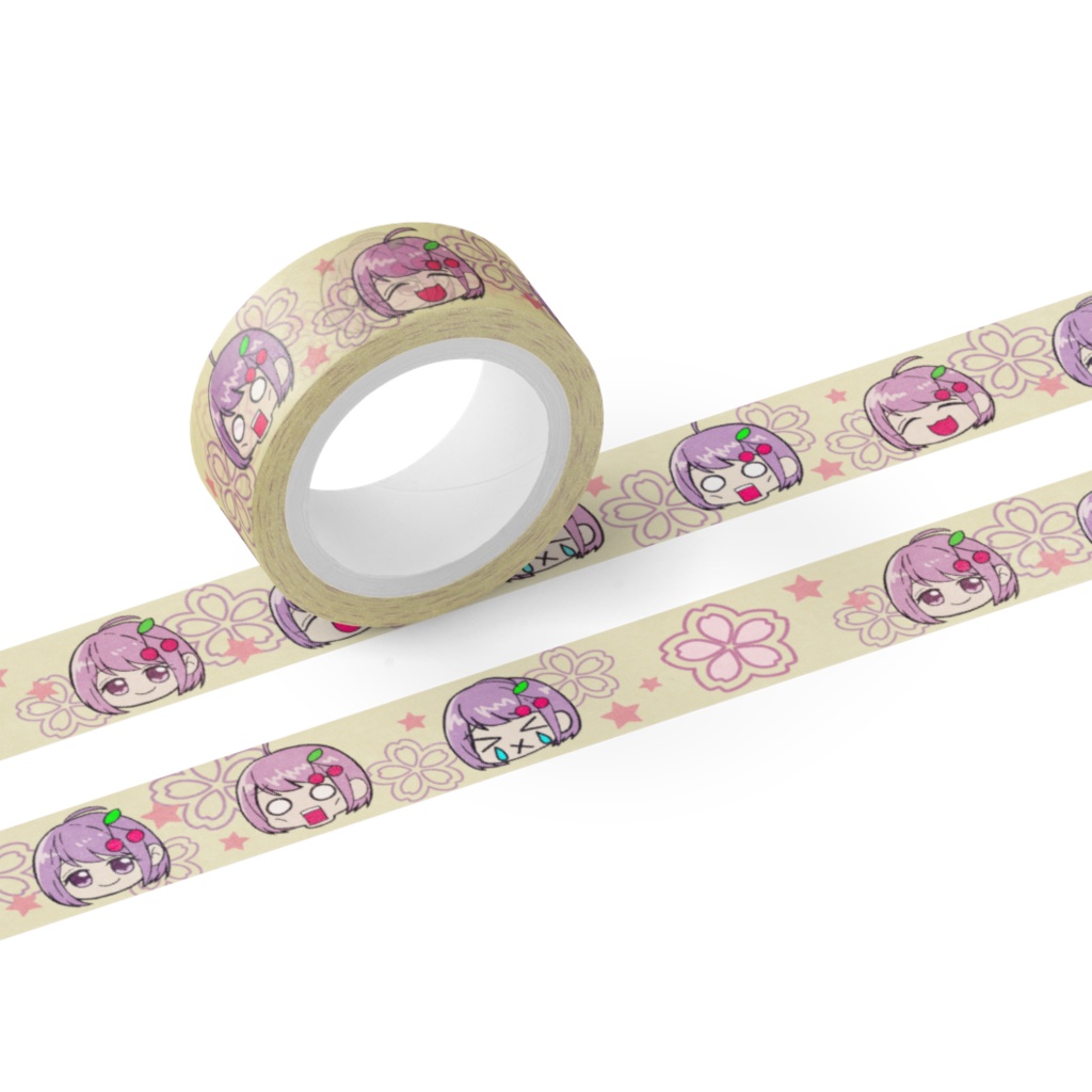 感情マスキングテープ(黄)