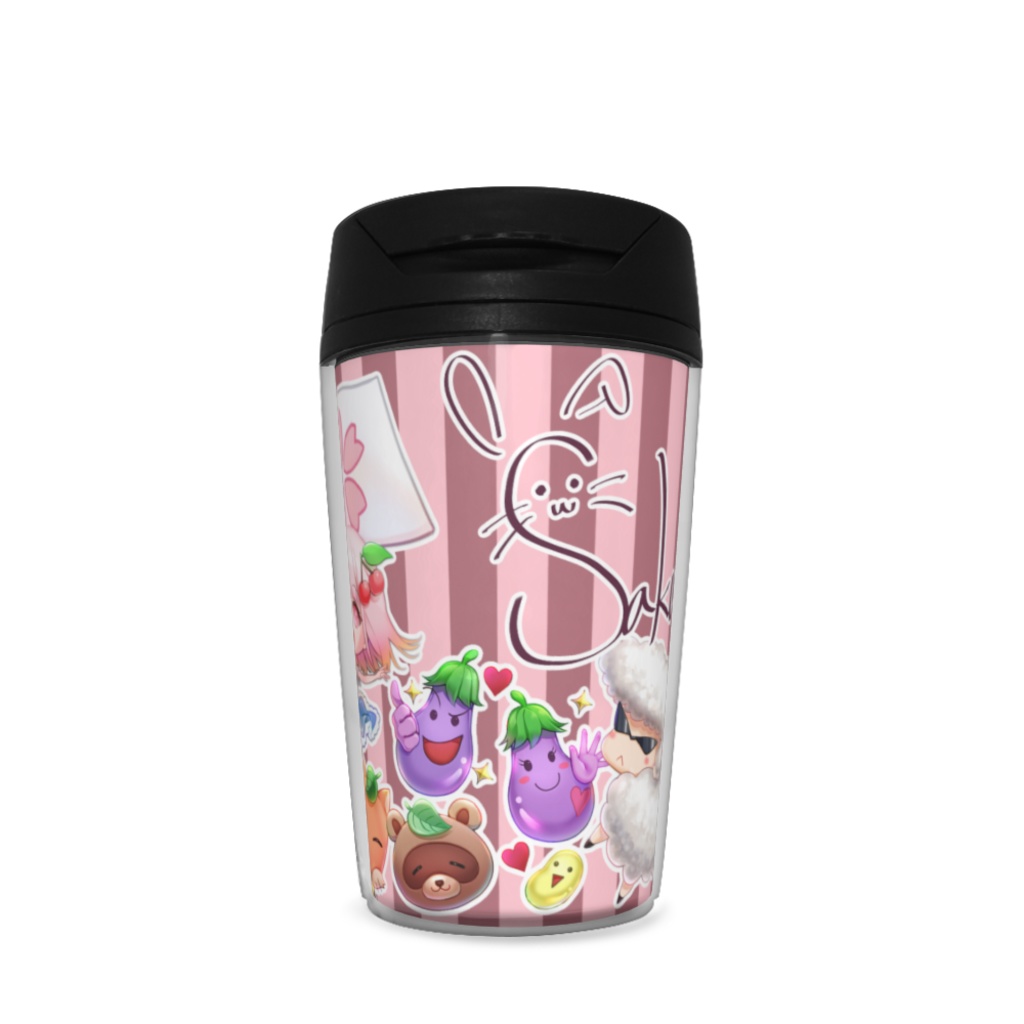 ゆかいな仲間たちタンブラーピンク