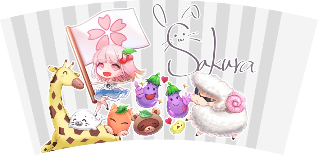 ゆかいな仲間たちタンブラー白