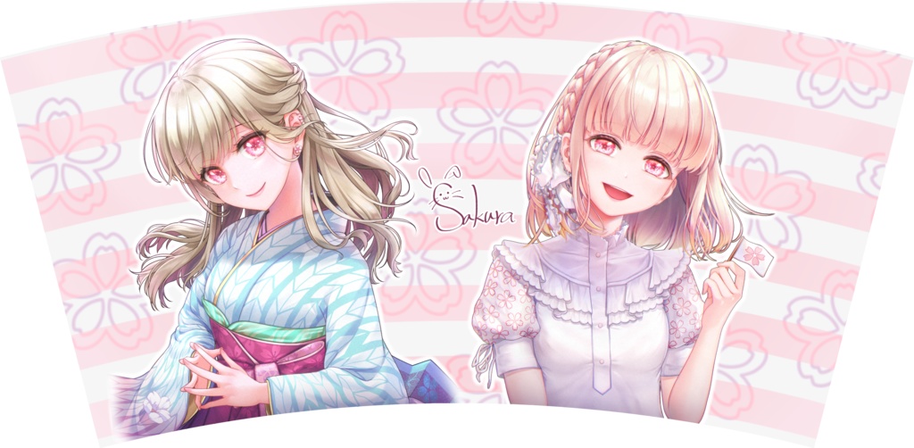 桜タンブラーピンク