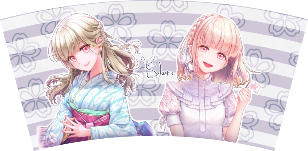 桜タンブラー薄紫