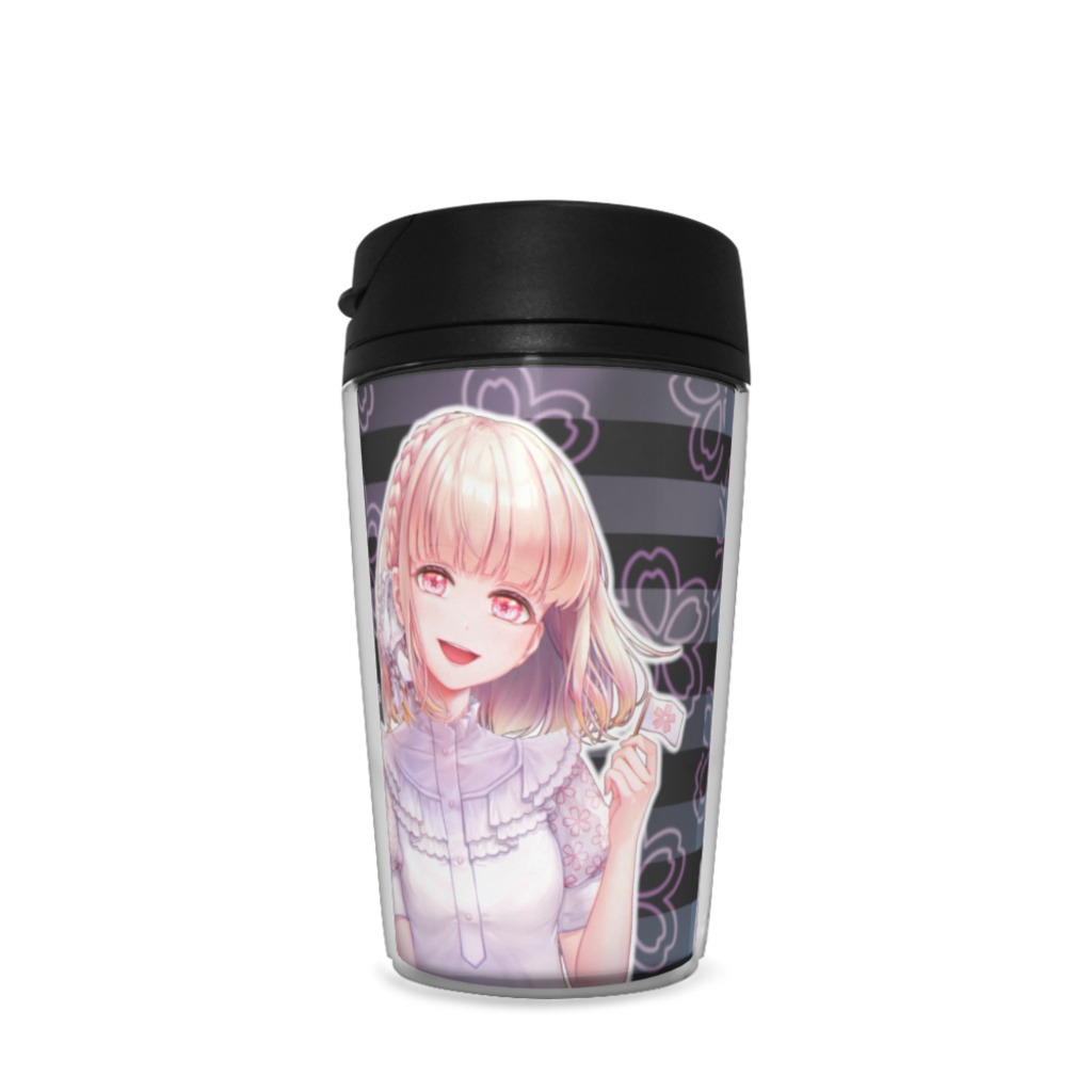 桜タンブラー黒