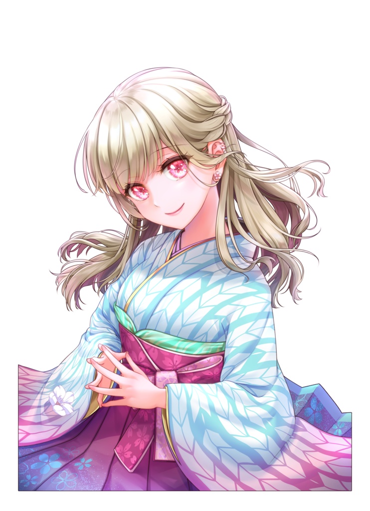袴桜アクキー