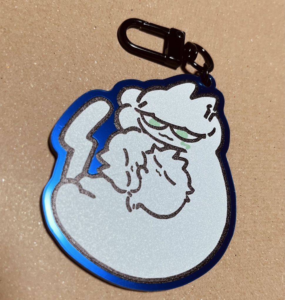 ネコチャン⚡️父子アクリルキーホルダー