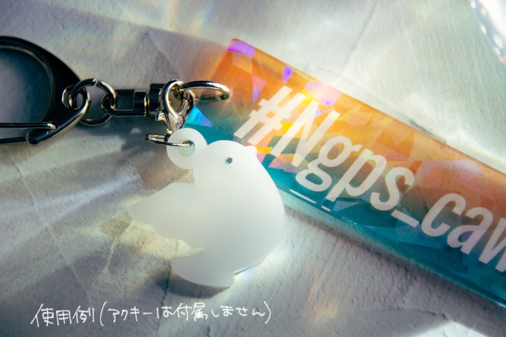 【再販】ネガポジモチーフアクリルチャーム