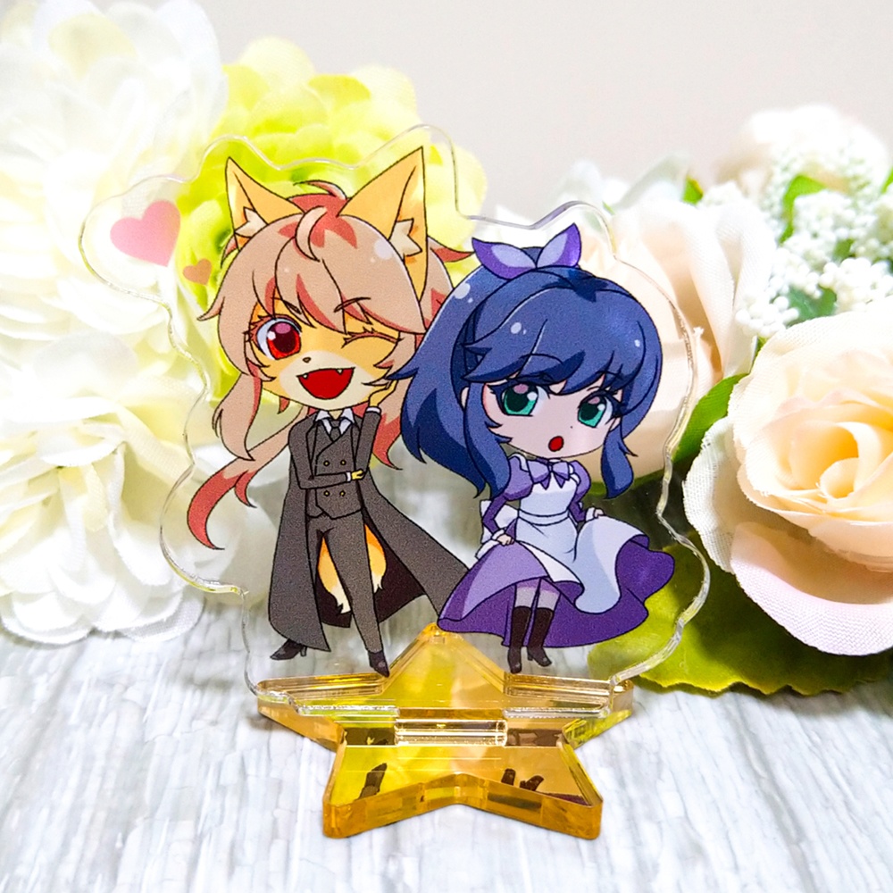 【オリジナル】Glanz 黄金の島ミニアクリルスタンド