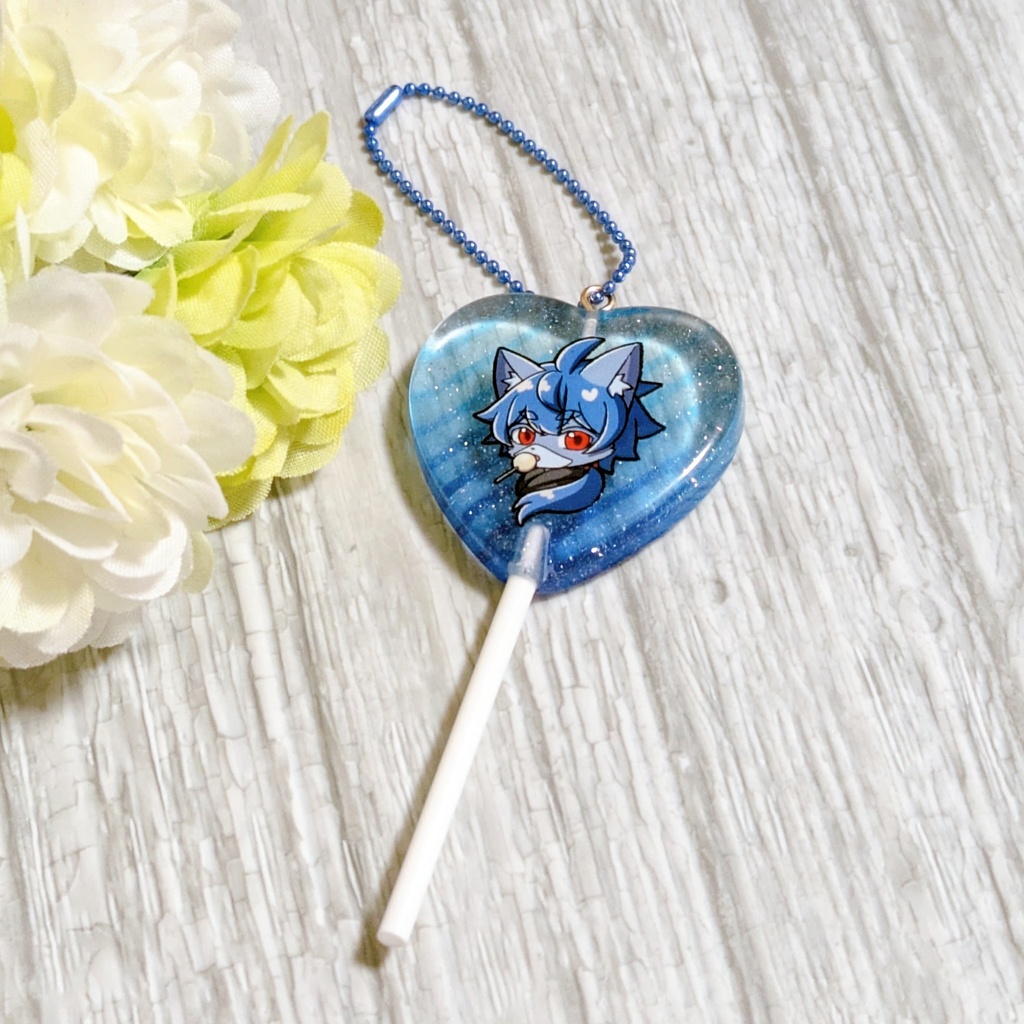 【10/4新作】HEMO代理くんペロキャンアクリルキーホルダー