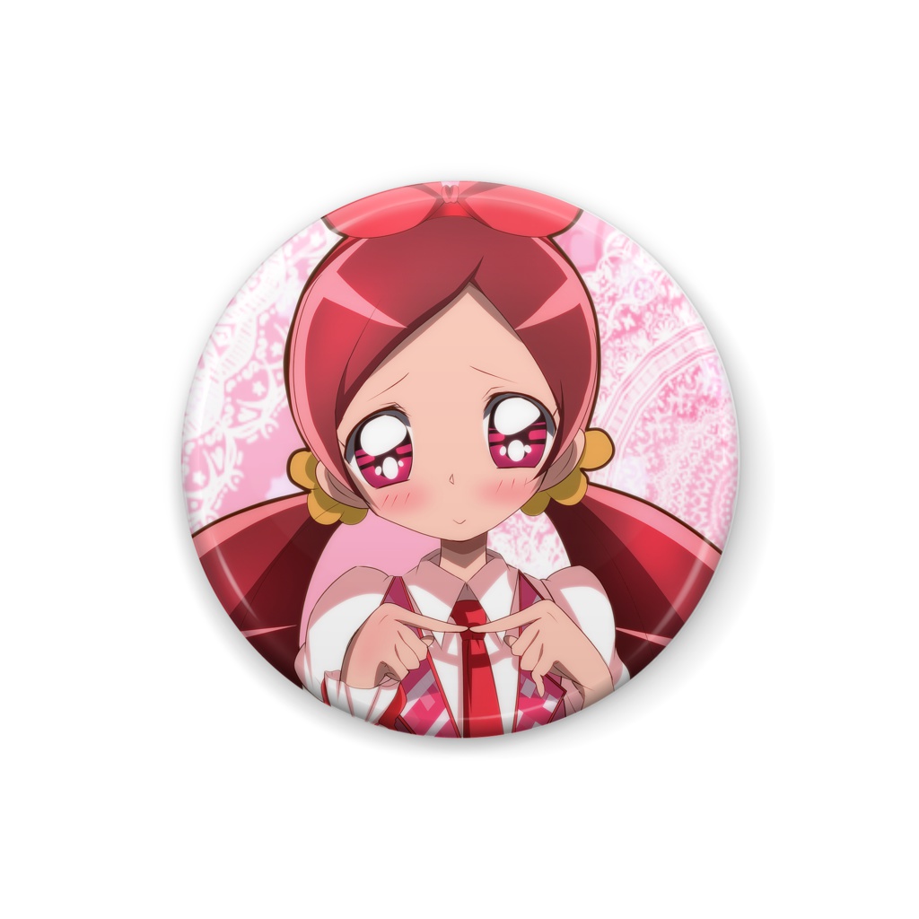 花咲つぼみ缶バッジ 春の風 Booth
