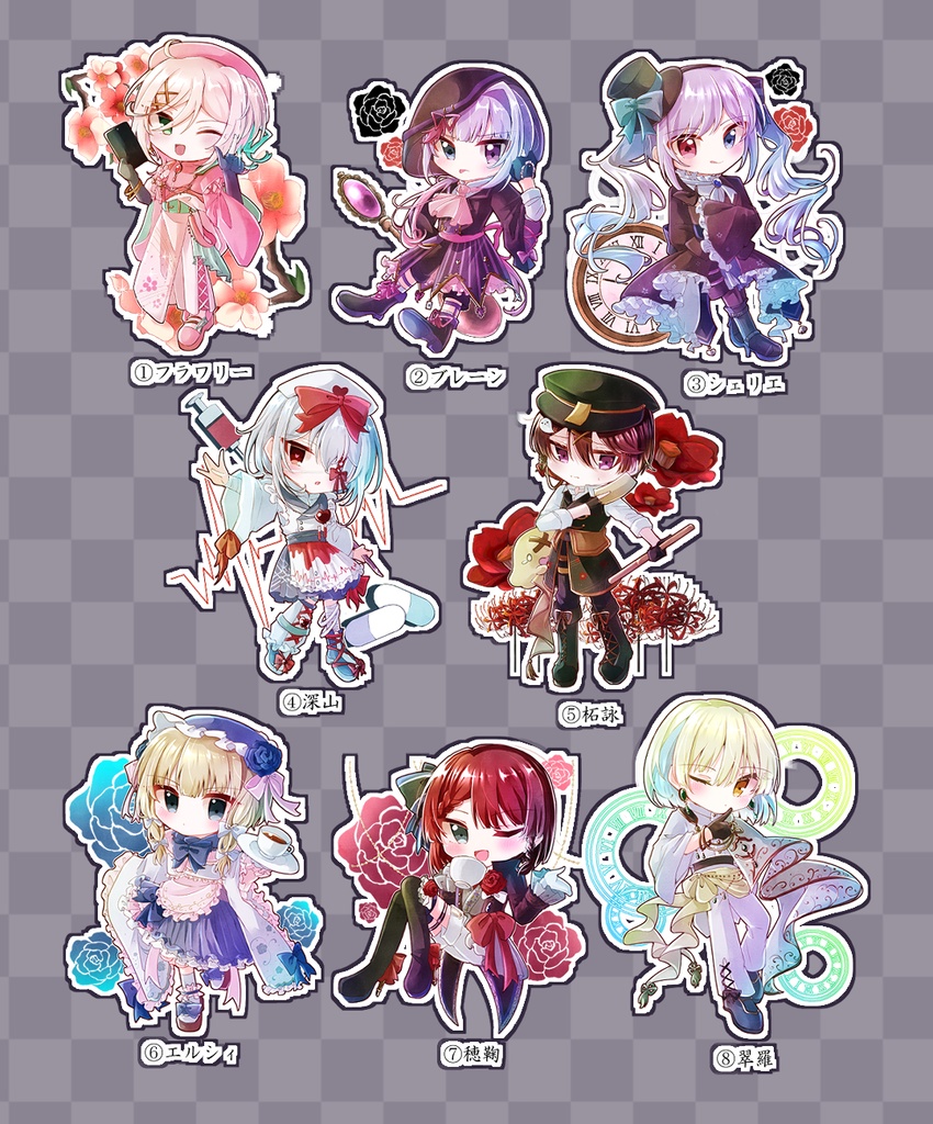 『怪譚夜香庵』　ミニアクスタ