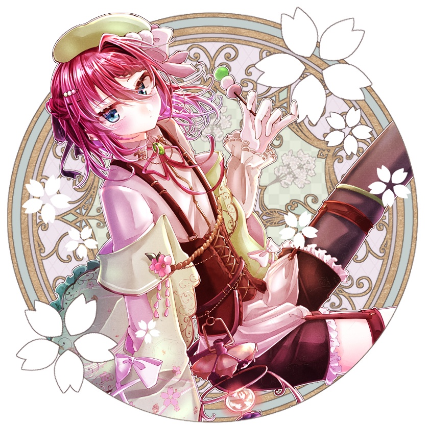 桜ベリルアクリルキーホルダー