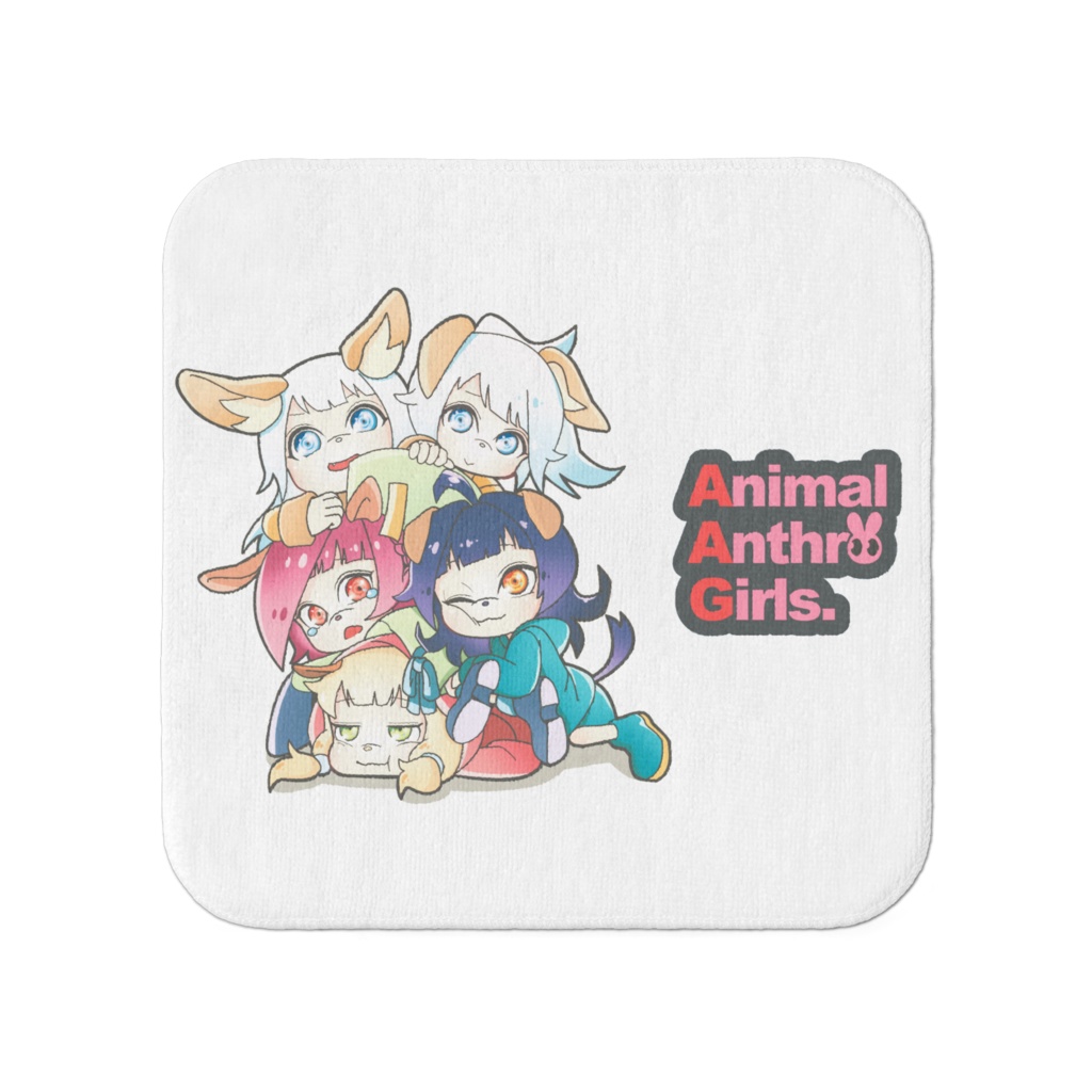 Animal Anthro Girls タオル小 アニマル アンスロ ガールズ Booth