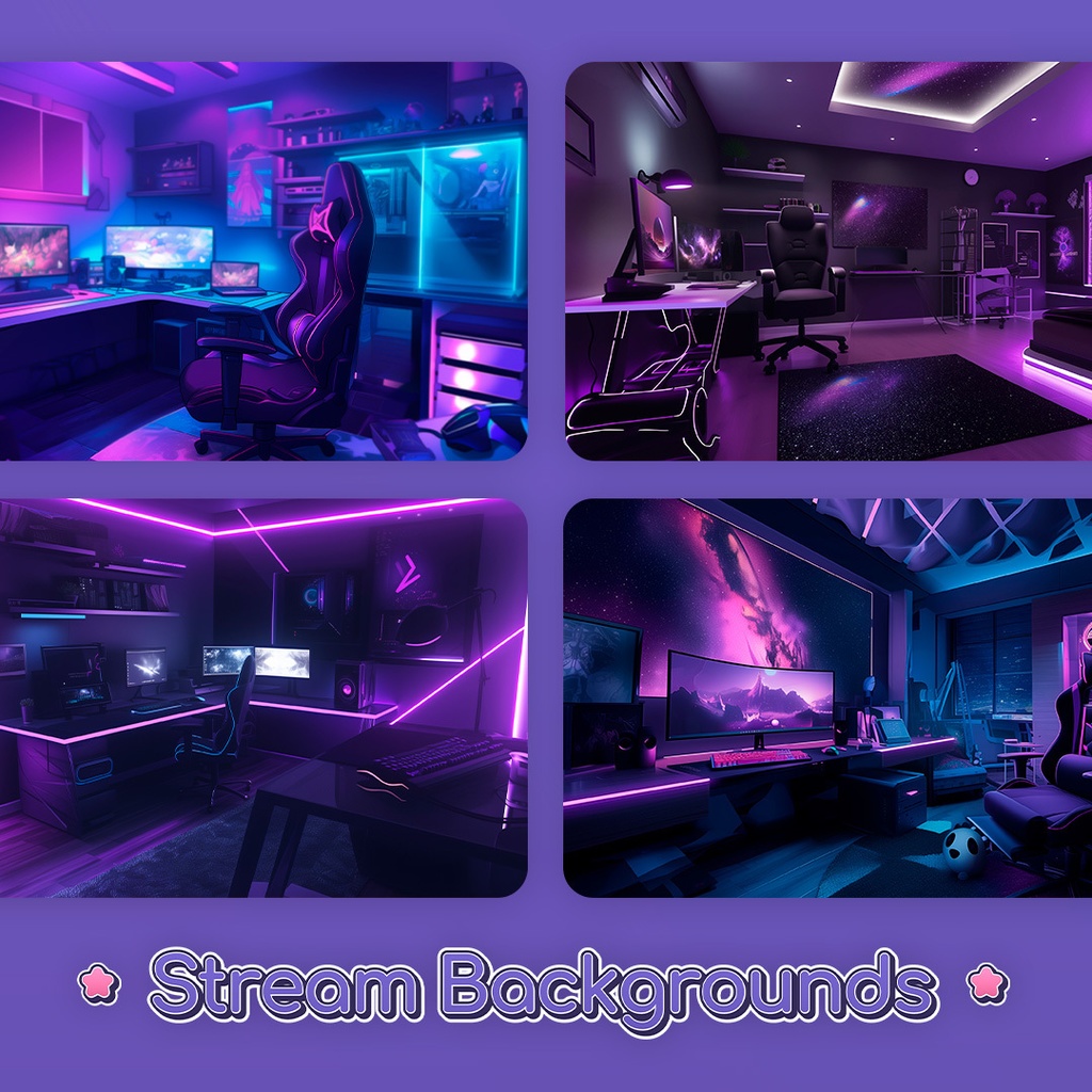 live2dモデル | スターVTuberモデル | ストリームの背景