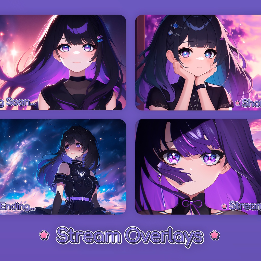 live2dモデル | スターVTuberモデル | ストリームの背景