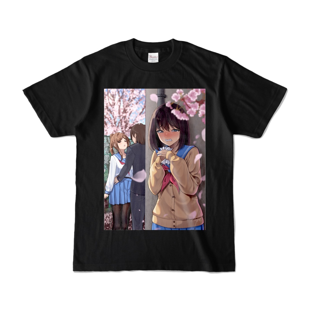 片思い(2026年ver.)Tシャツ - 黒 / Unrequited Love (2026 Ver.) T-Shirt - Black