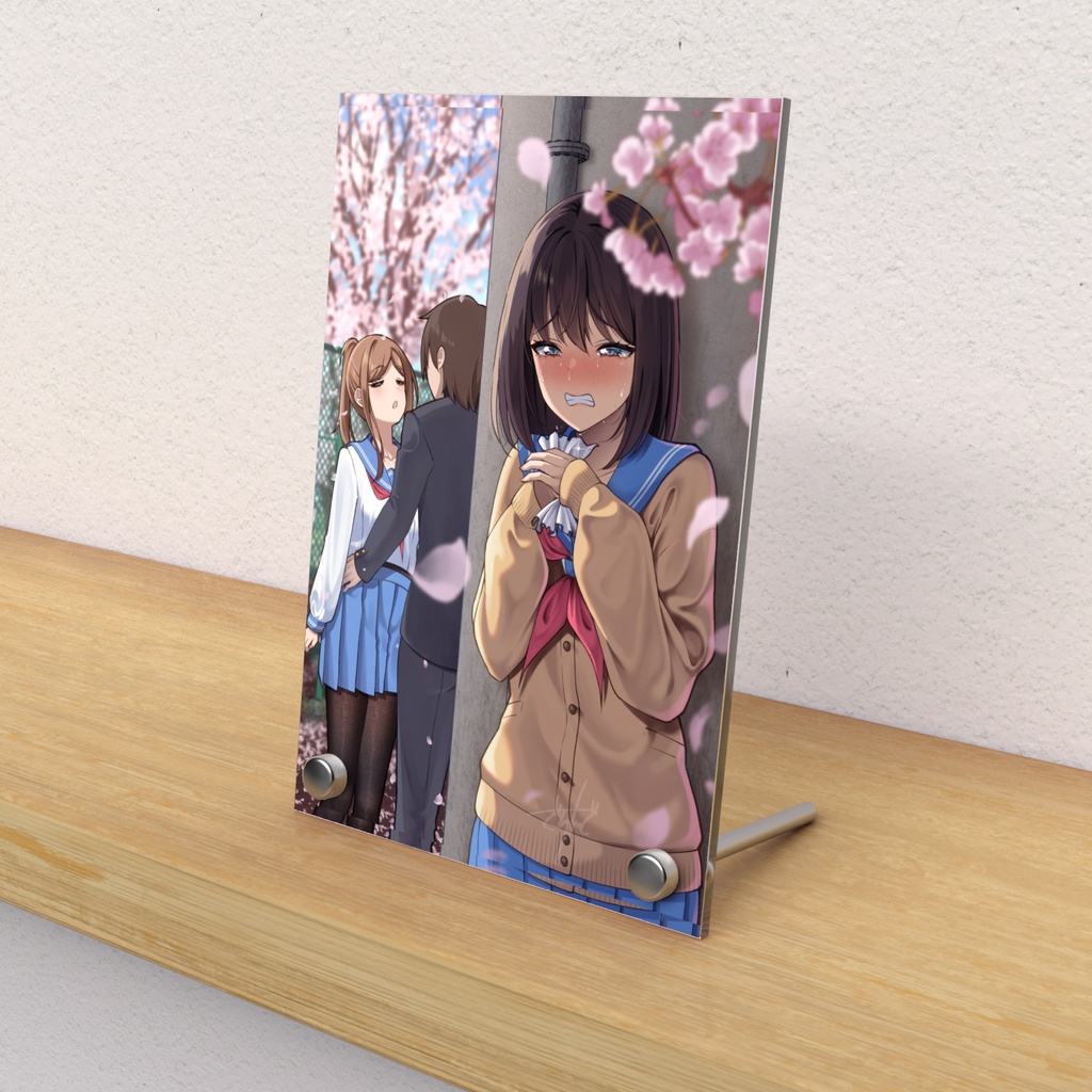 片思い(2026年ver.) アクリルフォトパネル - 縦長 - 100×148mm / Unrequited Love (2026 Ver.) Acrylic Photo Panel - Portrait - 100 x 148 mm