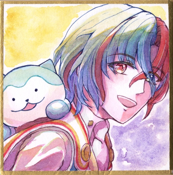 【アナエン〜不敬の宴〜】豆色紙原画