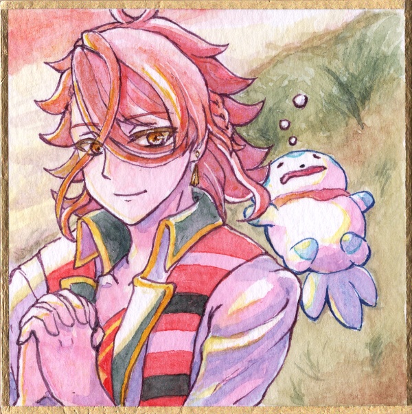 【アナエン〜不敬の宴〜】豆色紙原画