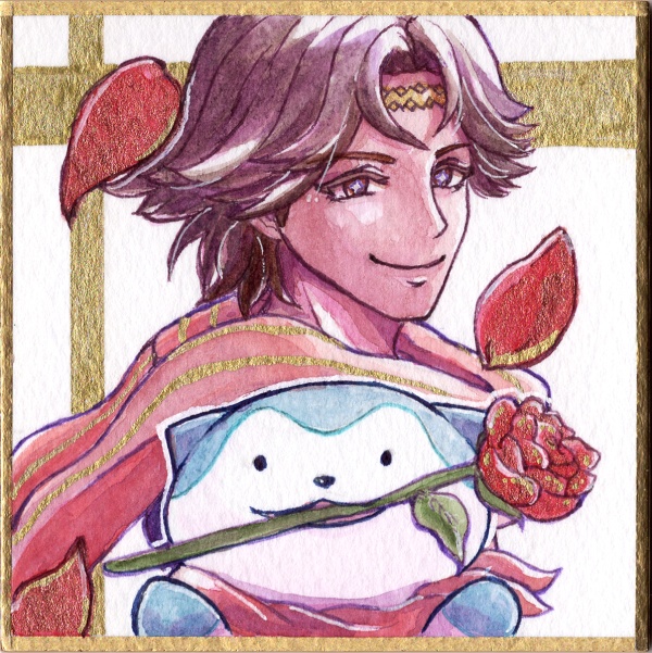 【アナエン〜不敬の宴〜】豆色紙原画