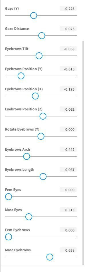 【VRoid】Eyeline texture