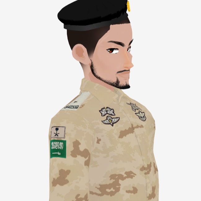 Arab Military uniform 【VRoid】