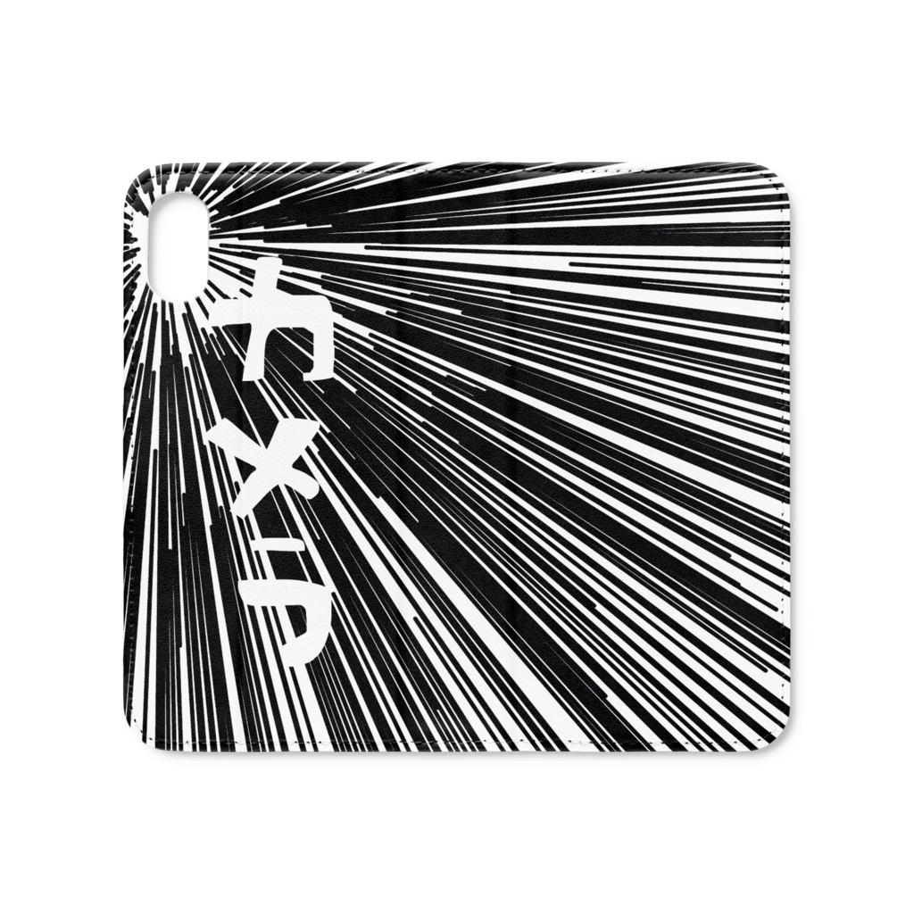 手帳型iPhoneケース カメラ