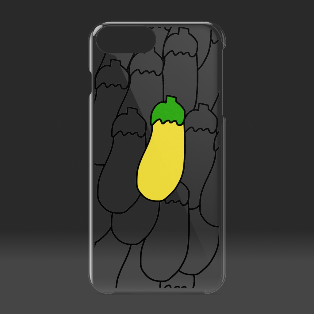 ビビッドINFINITY NASU クリアiPhoneケース