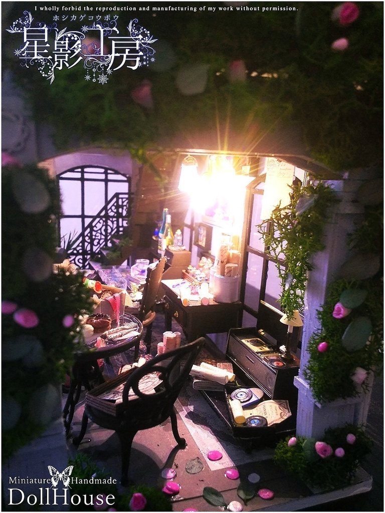 深い森の奥に佇むアトリエ-花と緑溢れる静かな空間で-