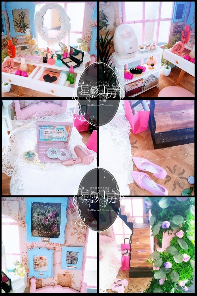 薔薇が咲き零れるマイルーム-花薫るメイクルーム-