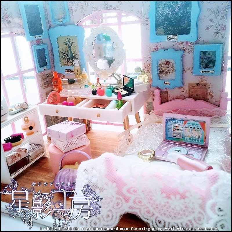 薔薇が咲き零れるマイルーム-花薫るメイクルーム-