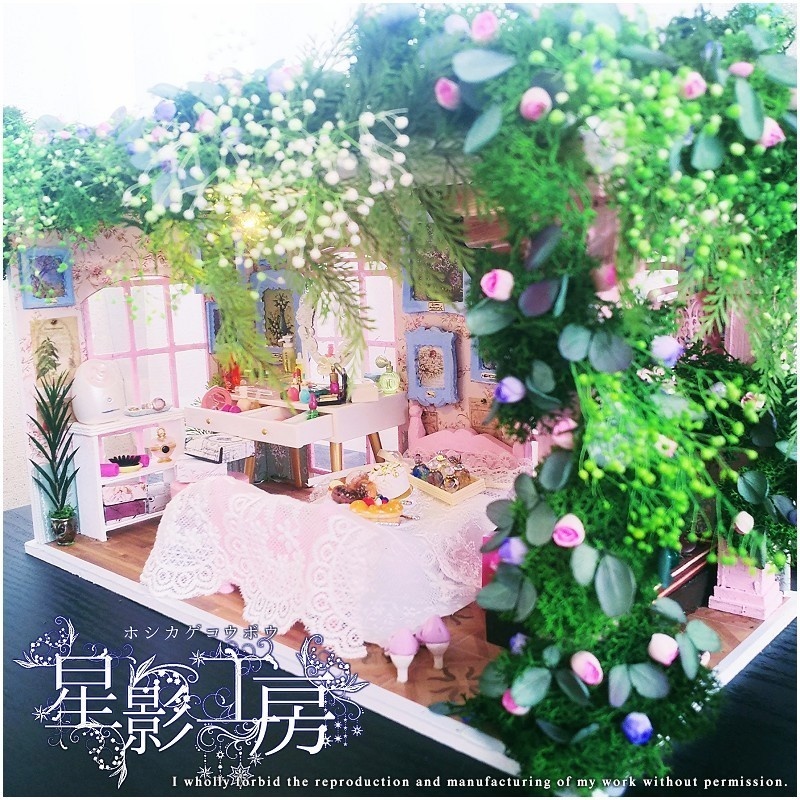 薔薇が咲き零れるマイルーム-花薫るメイクルーム-