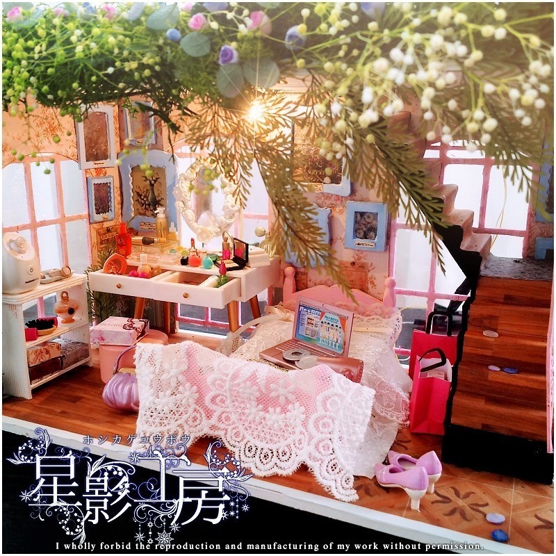 薔薇が咲き零れるマイルーム-花薫るメイクルーム-