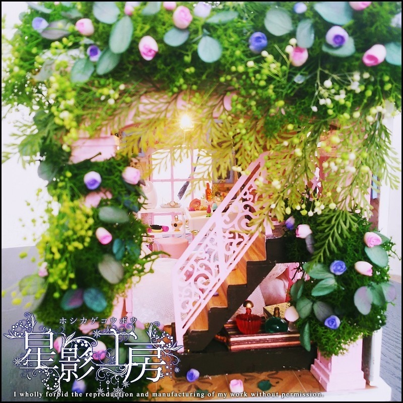 薔薇が咲き零れるマイルーム-花薫るメイクルーム-