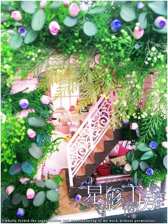 薔薇が咲き零れるマイルーム-花薫るメイクルーム-