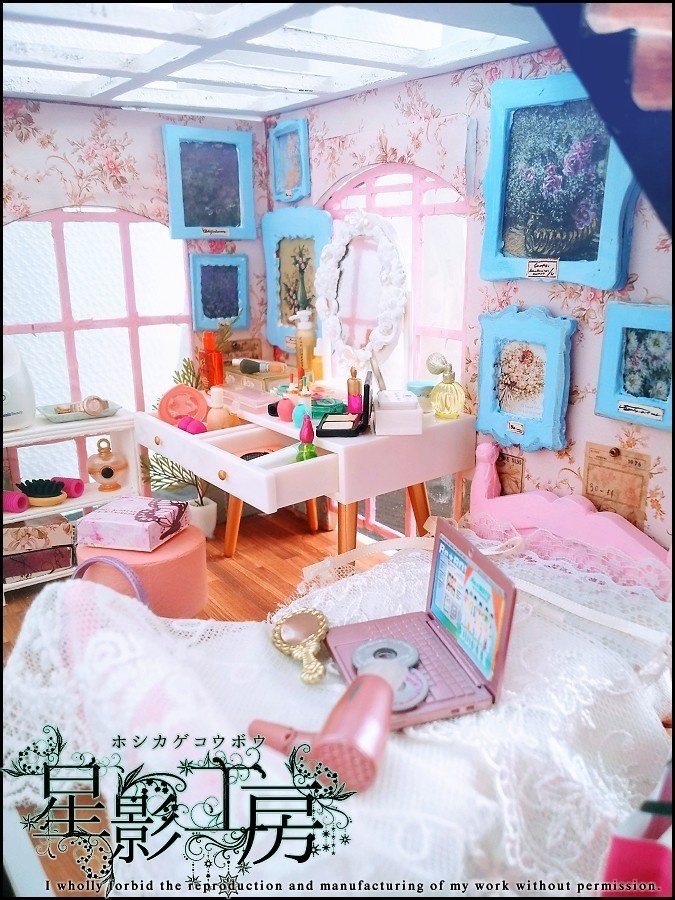 薔薇が咲き零れるマイルーム-花薫るメイクルーム-