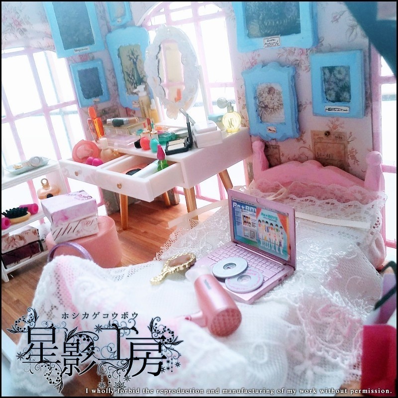 薔薇が咲き零れるマイルーム-花薫るメイクルーム-