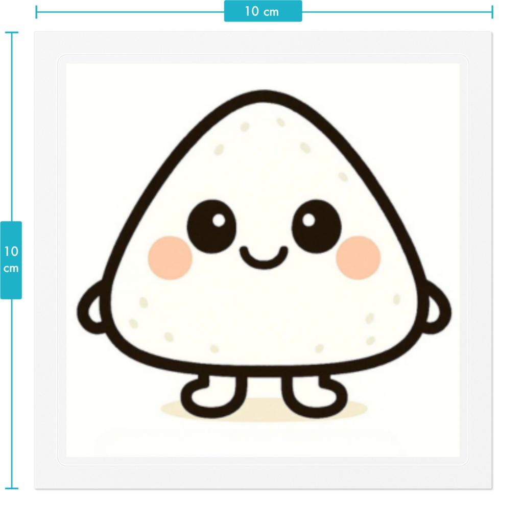 こめまる|ほかほか白ごはん(クリア)