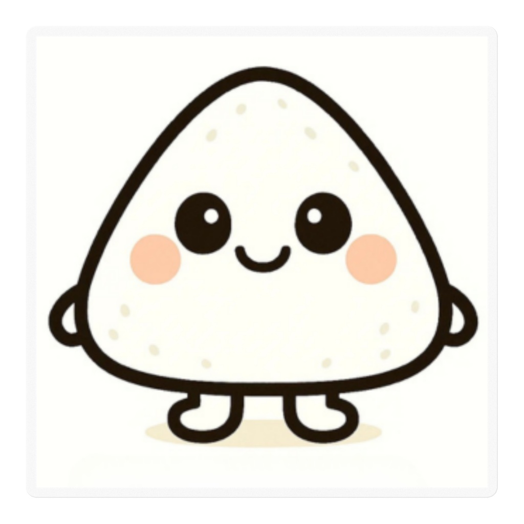 こめまる｜ほかほか白ごはん（クリア）