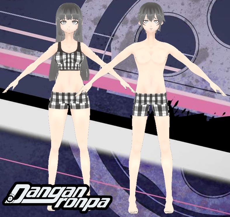 VRoid Danganronpa Bases