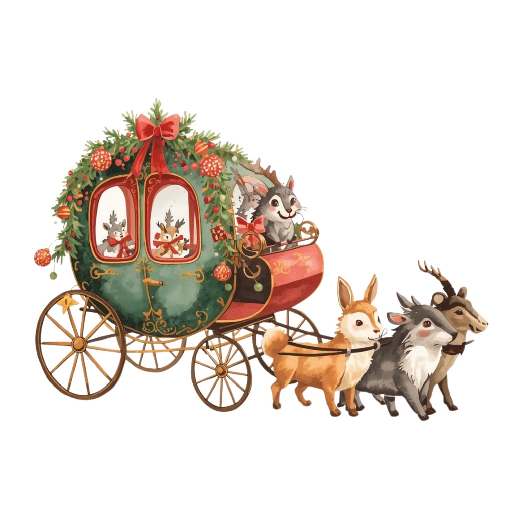 【商用OK】とっておきのクリスマス素材集♪ 手描き水彩の可愛いイラスト20選