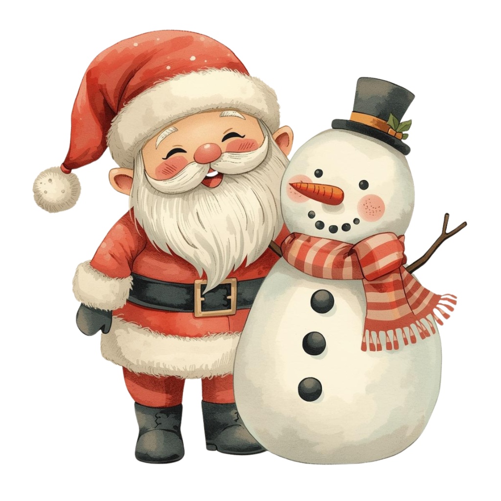 【商用OK】とっておきのクリスマス素材集♪ 手描き水彩の可愛いイラスト20選