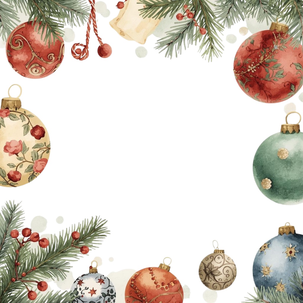 【商用OK】とっておきのクリスマス素材集♪ 手描き水彩の可愛いイラスト20選