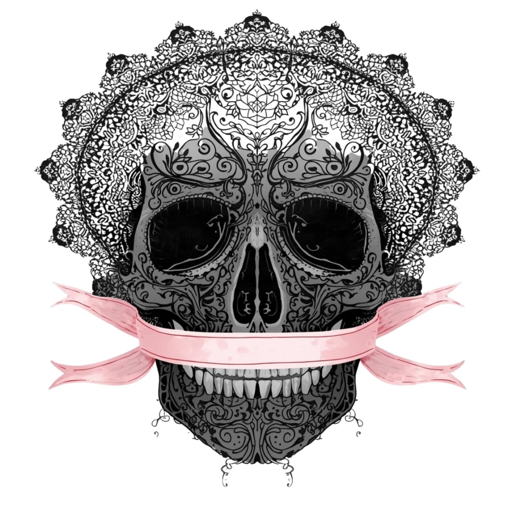 ゴシックスタイルの黒いハロウィンクリップアート20種