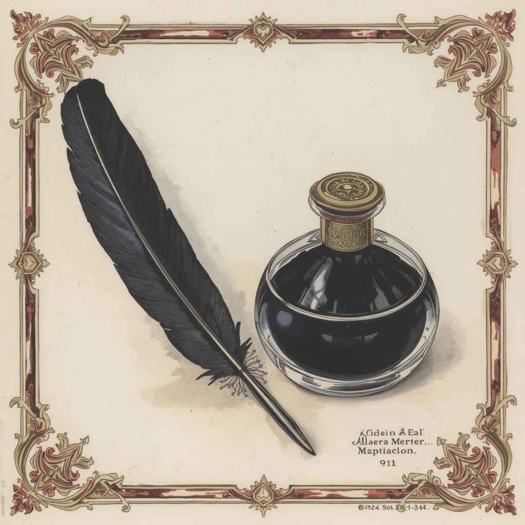 ゴシックスタイルの黒いハロウィンクリップアート20種