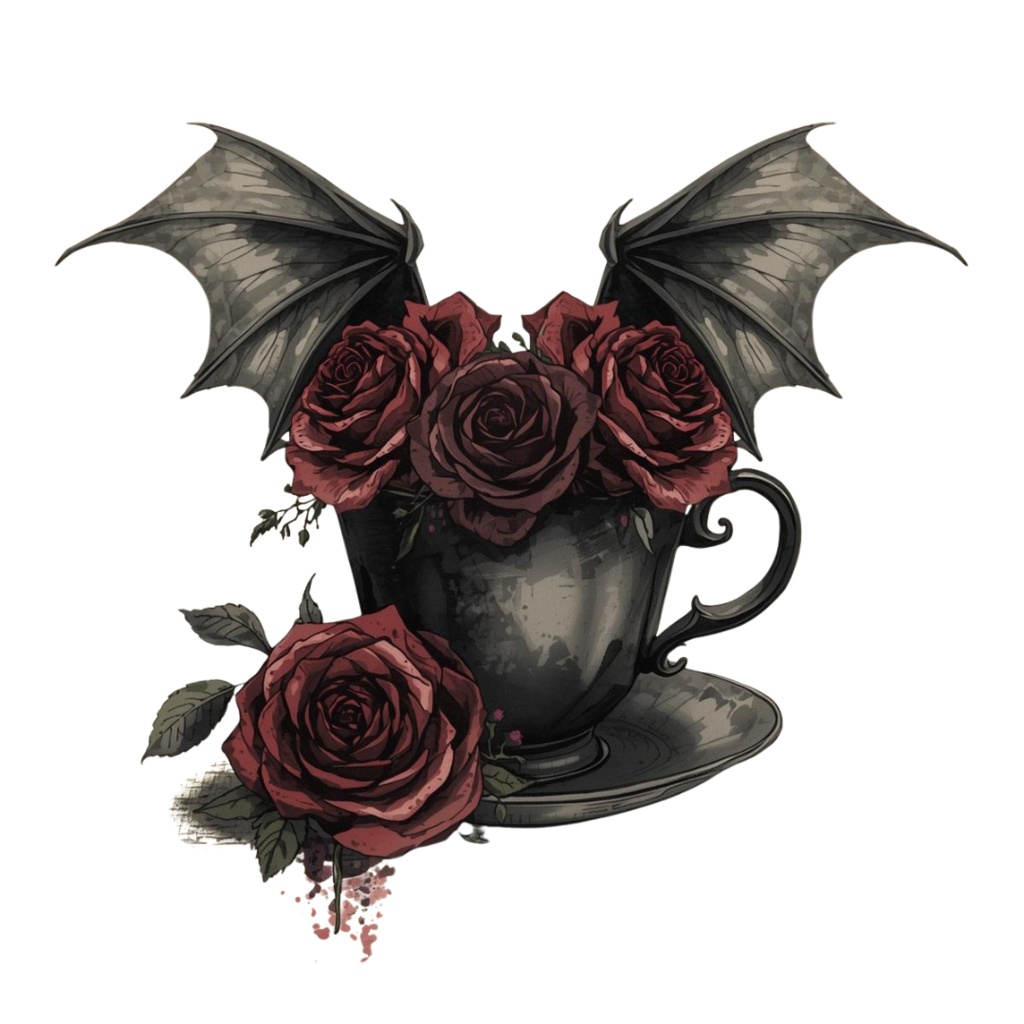 ゴシックスタイルの黒いハロウィンクリップアート20種