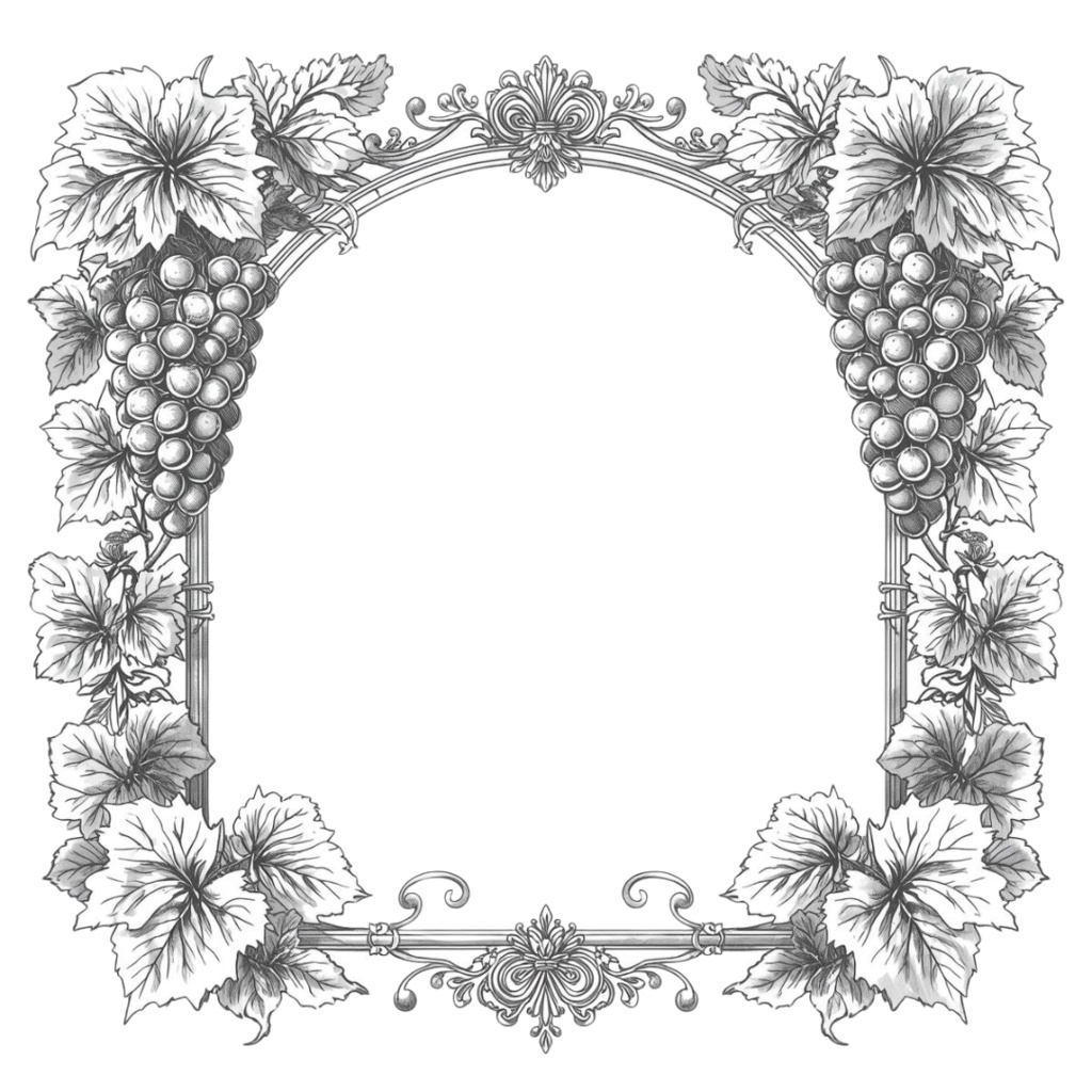 エレガントな草花の飾り枠クリップアート15種類 商用利用可